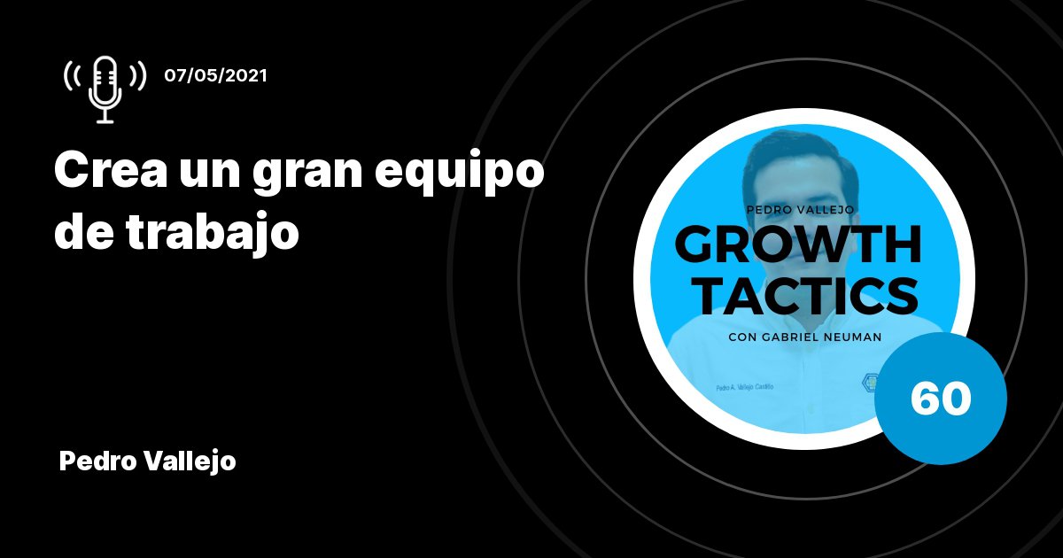 Crea un gran equipo de trabajo